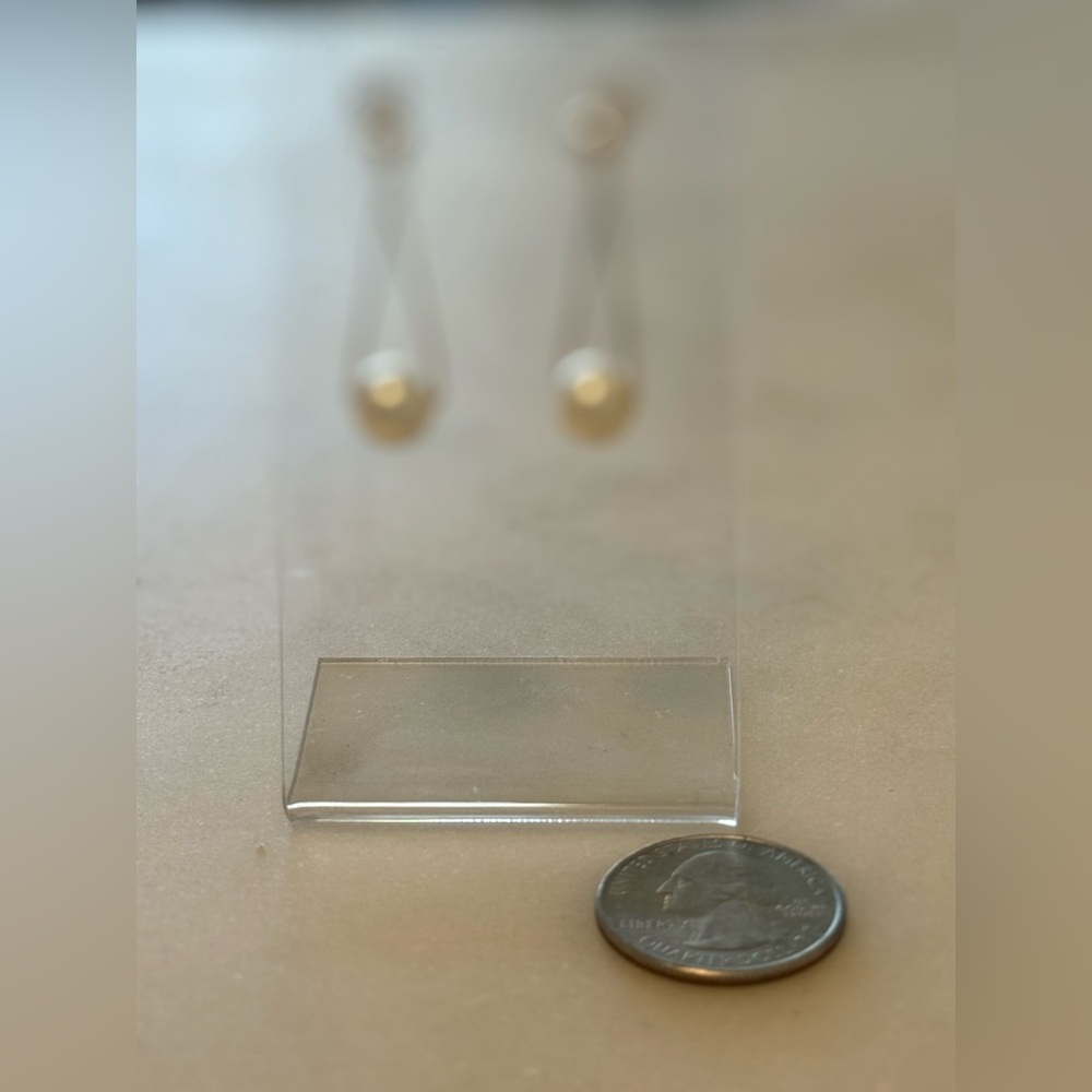 Elegant Pearl Drop Earrings